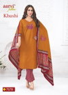 Khushi Vol 2 By Aarvi Cotton Kurti With Bottom Dupatta Suppliers In India